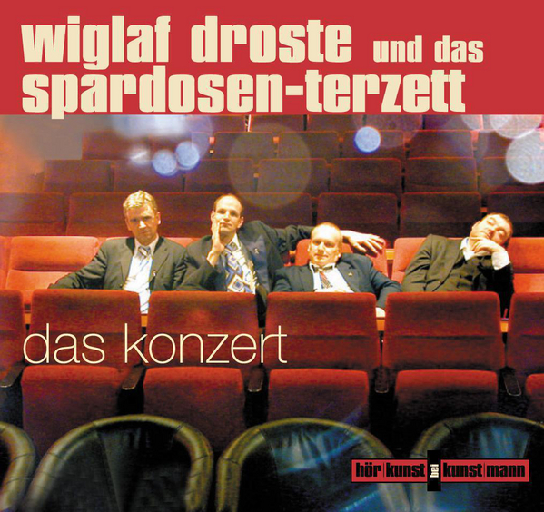 Droste & die Spardosen, Das Konzert CD von Wiglaf Droste Coverbild Droste & die Spardosen, Das Konzert CD von Wiglaf Droste, ISBN 978-3-88897-376-5